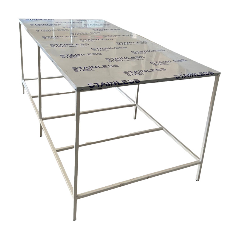 میز استیل برای کار میوه خشک